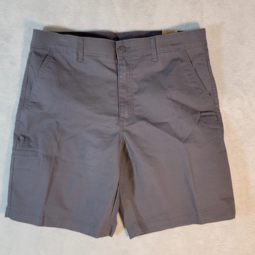 Brahma‎ Men's Gray Canvas Shorts Size 36 Relaxed Fit Work Utility